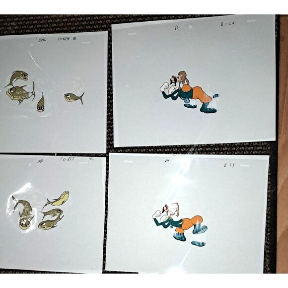 1930's Cartoons 1970 remakes 23 Cels Warner Bros Looney Tunes & Charles Mintz - Picture 10 of 12